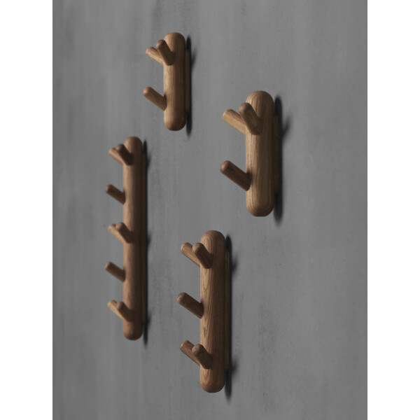 Stolab TOTEM 3-seinäkoukku öljytty tammi image