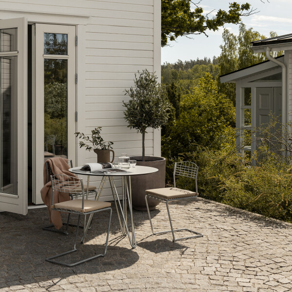 Grythyttan Stålmöbler HIGH-TECH tuoli kuumasinkitty kuva