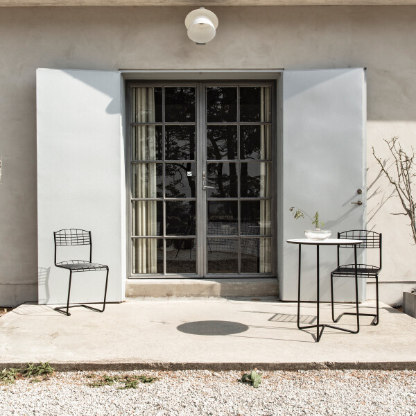 Grythyttan Stålmöbler HIGH-TECH tuoli musta kuva