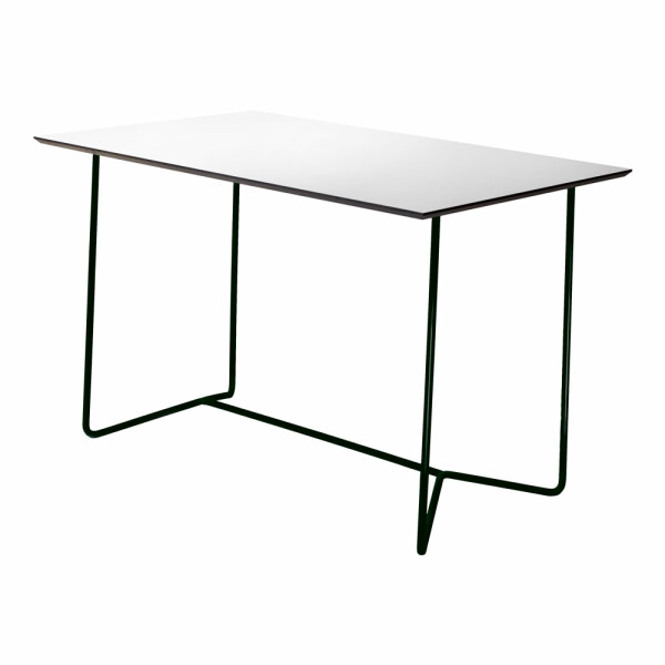 Grythyttan Stålmöbler HIGH-TECH pöytä 110x70 valkoinen/musta image