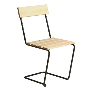 Grythyttan Stålmöbler TUOLI 1, öljytty mänty/vihreä kuva