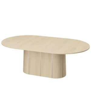 Skovby 115 ruokapöytä 210-280 cm, valkoöljytty tammi kuva