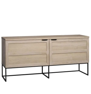 Rowico EVERETT sideboard, vitpigmenterad ek image