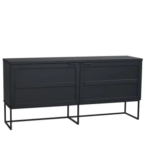 Rowico EVERETT sideboard, svart ek image