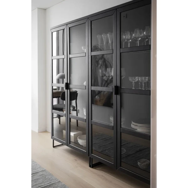 118788 b mb Everett glass cabinet black 2 image