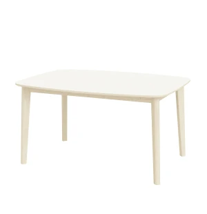 Skovby 118 matbord 142-232x102 cm, vitoljad ek/vit laminat image