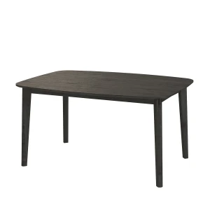 Skovby 118 ruokapöytä 142-232x102 cm, musta kuva