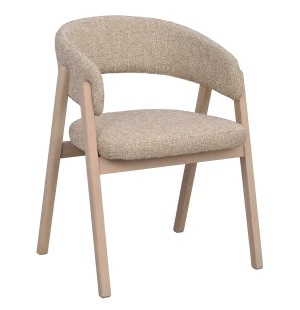 Rowico BARNABY käsinojatuoli, dark beige/whitewash kuva