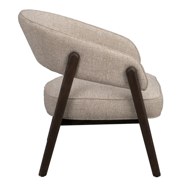 120167 b sb c Barnaby lounge chair light beige brown oak B2 kuva