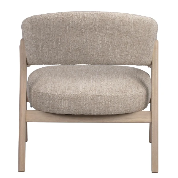 120168 b sb e Barnaby lounge chair light beige whitepigm oak B kopiera kuva