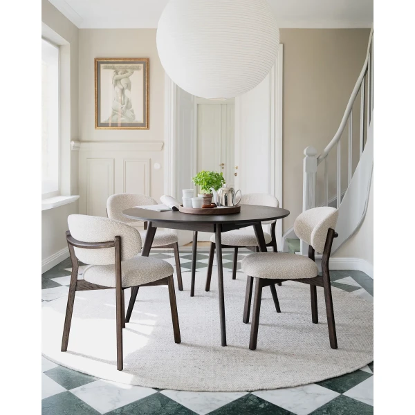 120174 119212 b mb Patterson chair brown beige Yumi dining table brown 01 image