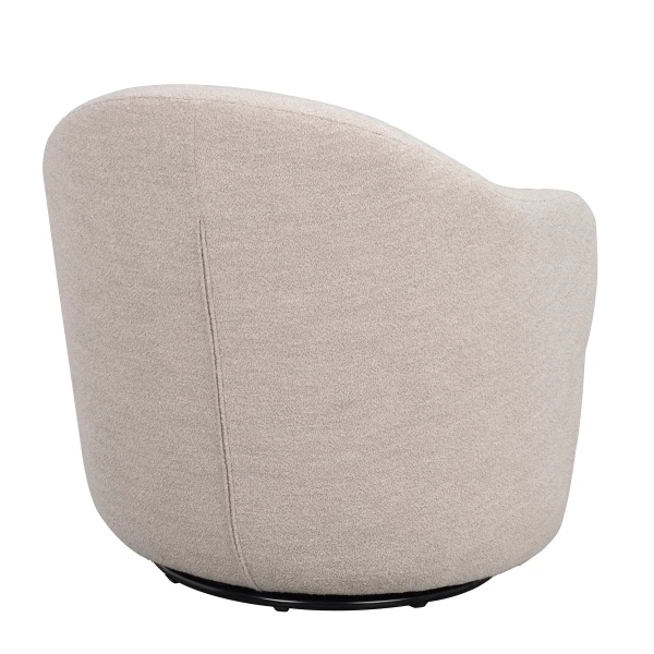 120199 b sb d Chapeltown swivel armchair lightbeige kuva