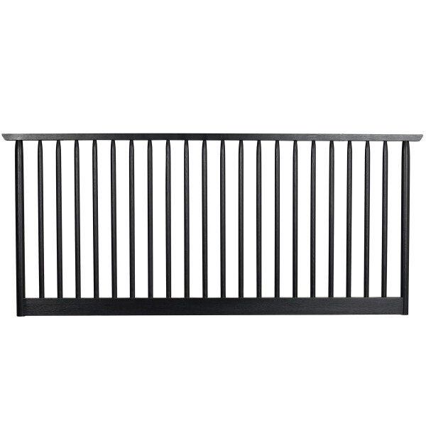 120439 a2 Riggins bed gable blackstained oak image