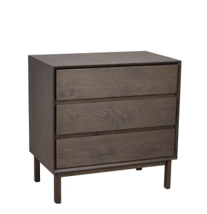 Rowico MACKAY byrå medium 3-lådor, brunoljad ek image