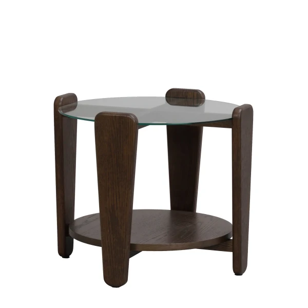 121275 b Arran coffee table 52 brown glass kuva