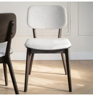 Rowico BARRETT tuoli, ruskea tammi/vaaleanbeige kuva