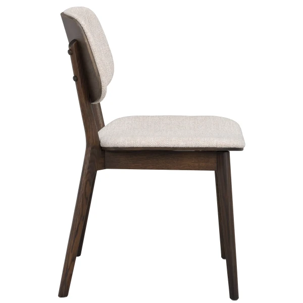 121288 b sb c Barret chair brown oak beige kuva