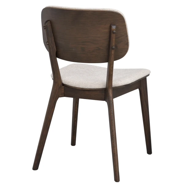 121288 b sb d Barret chair brown oak beige kuva