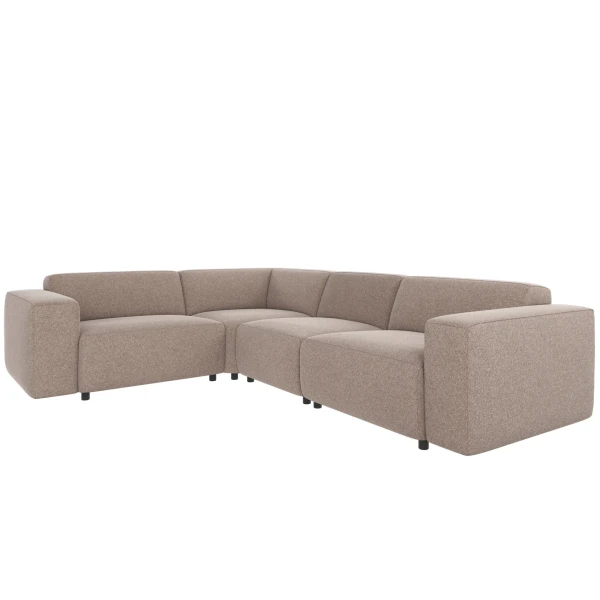 121318 b sb B Willard corner sofa 23 seater beige fabric Brenda 34 c1 kuva