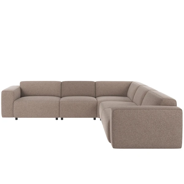 121320 b sb A Willard corner sofa 33 seater beige fabric Brenda 34 c1 image