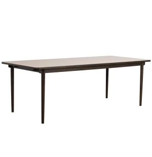 Rowico FAIRMOUNT matbord 220x95, beige/brun ek image