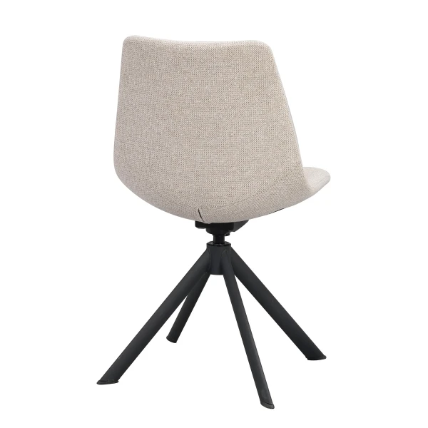 123195 b sb D Dunmore swivel chair lightbeige black image