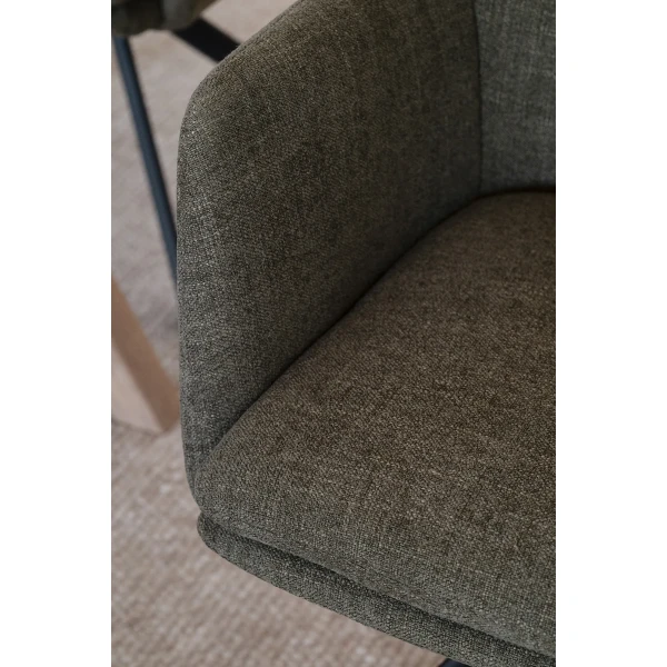 123284 b mb Gladstone armchair swivel swing green 02 kuva