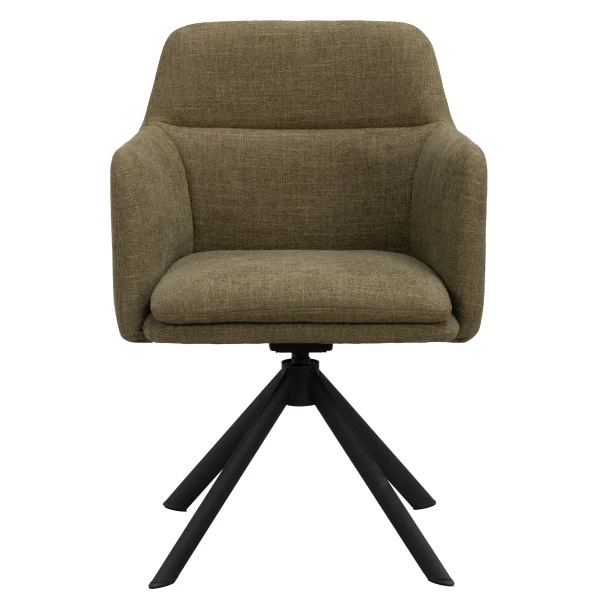 123284 b sb a Gladstone armchair w swiveltilt green black kuva