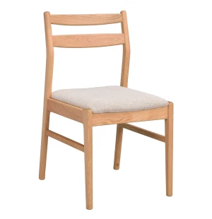 Rowico KERWIN stol, oak/light beige image