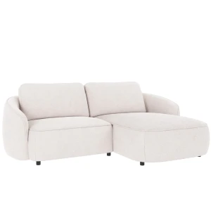 Rowico NORRIS sohva 3-istuttava divaani oikea, Greg #1 valkoinen kuva