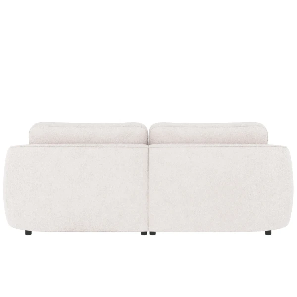 124832 b sb E Norris sofa 3 seater chaise longue R white fabric Greg 1 c2 kuva
