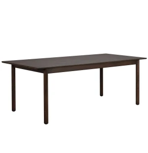 Rowico DERRYMORE jatkettava ruokapöytä 205x90, ruskea kuva