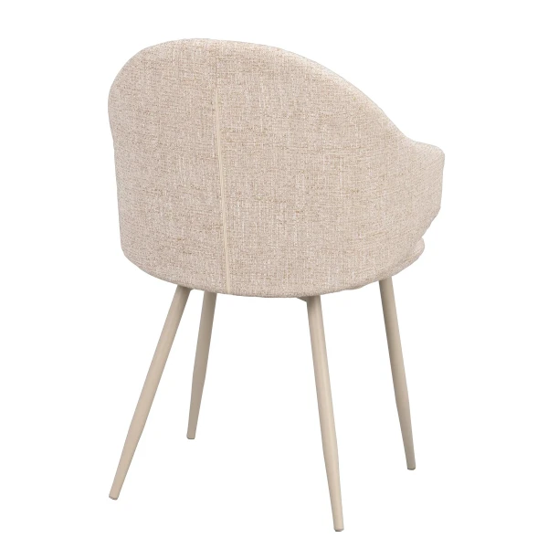 128120 b sb d Drake armchair lightbeige beige metal image