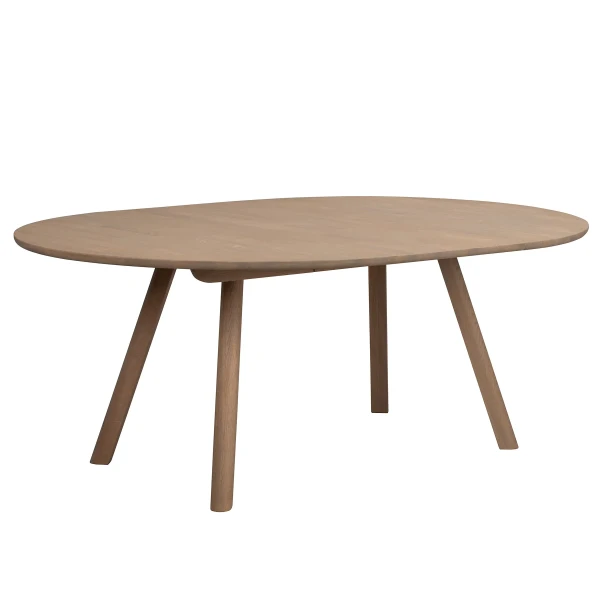 128183128184 b sb b Clapperton round tableextension sand colored oak kuva