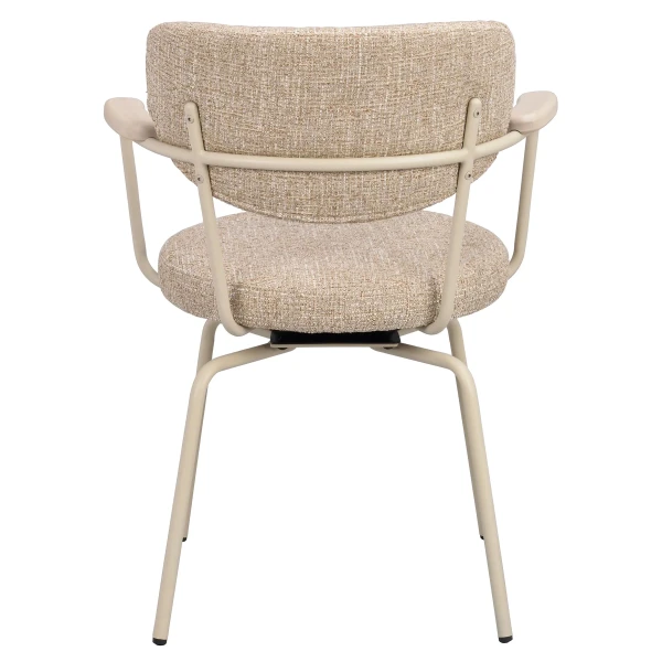 128312 b sb e Merrick swivel chair beige beige metal image