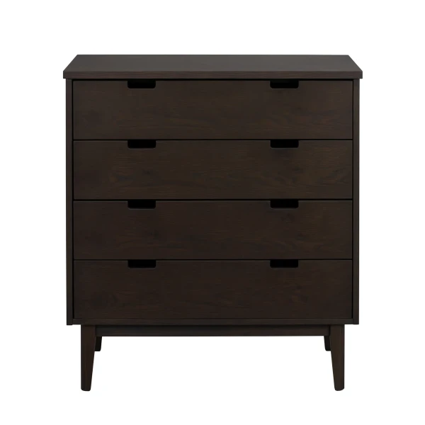 128385 b sb a Garrison chest 3 drawers wide brown oak kuva