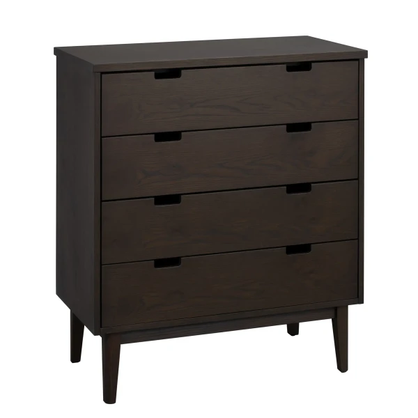128385 b sb b Garrison chest 3 drawers wide brown oak kuva