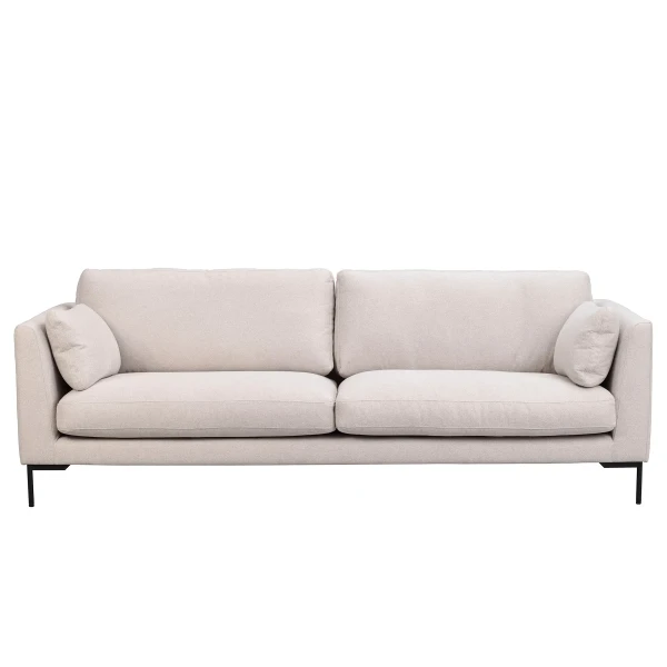129150 b sb a Corwin 3 seater sofa light beige kuva
