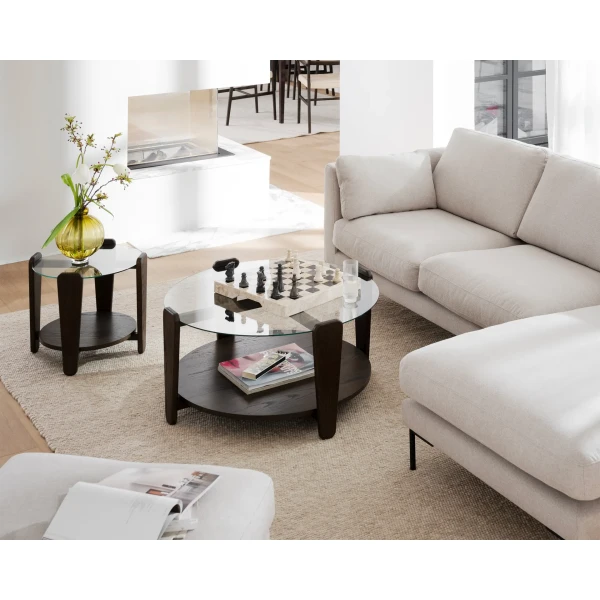 129153 129152 121275 121274 b mb Corwin sofa 35 seater chaise longue R light beige Corwin fotstool Arran coffee table 03 kuva