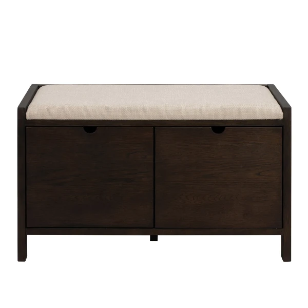 134202 b sb a Hillmond bench brown oak beige kuva