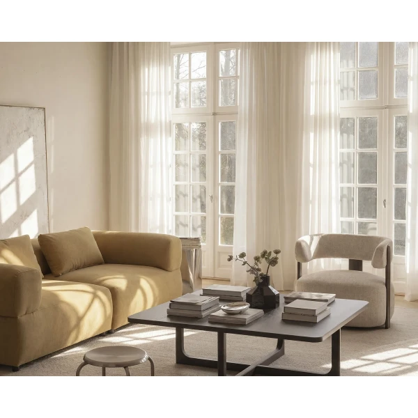 135040 123420 151516 b mb Falkner 3 seater sofa Brenda 68 Driscoll coffee table brown Jenison lounge chair light beige brown 01 kuva