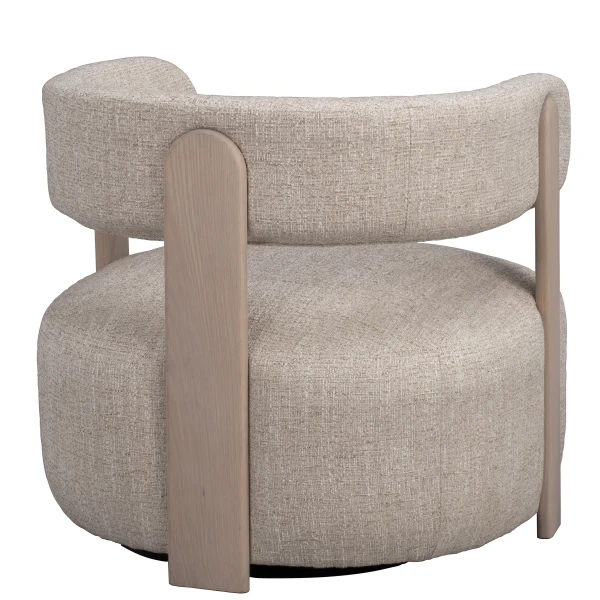 151510 b sb d Jenison lounge chair light beige whitepigm oak B2 kuva