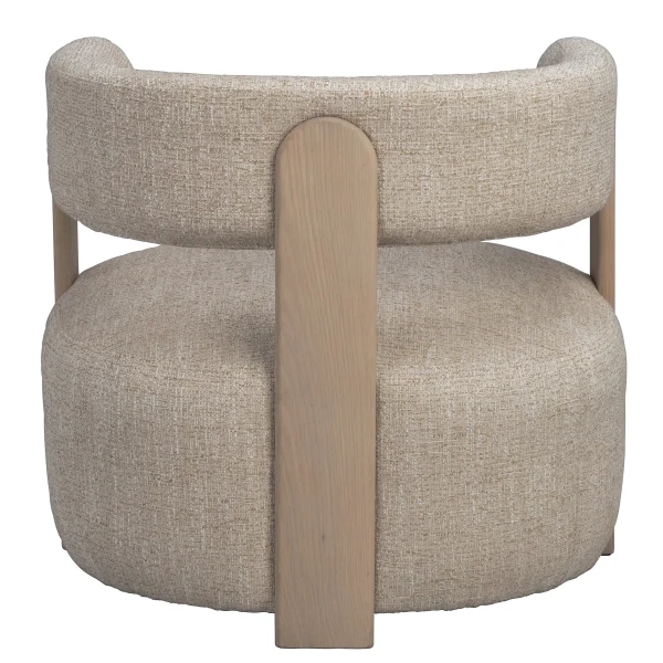 151510 b sb e Jenison lounge chair light beige whitepigm oak B2 kuva