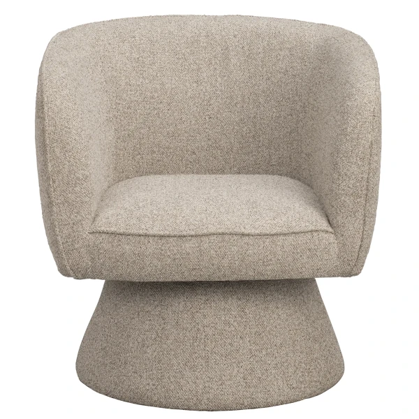151700 b sb a Shoreham swivel lounge chair light beige EXPra B1 kuva