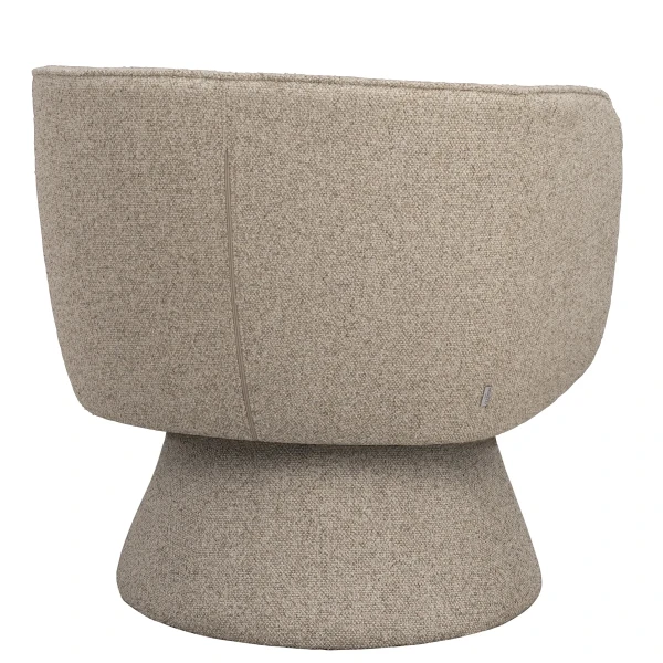 151700 b sb d Shoreham swivel lounge chair light beige EXPra B1 kuva