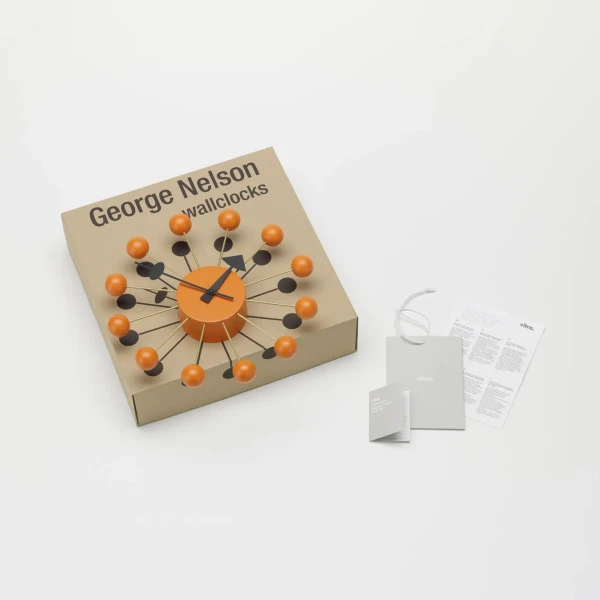 1626147 Ball Clock orange with Box v fullbleed 1440x image