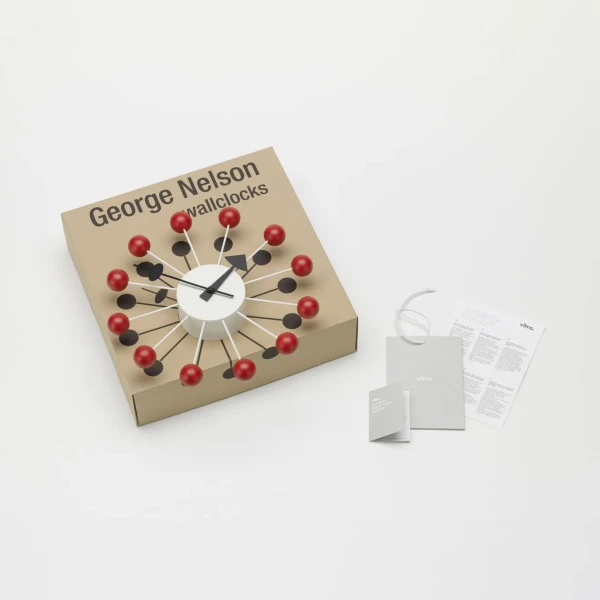 1626151 Ball Clock red with Box v fullbleed 1440x image