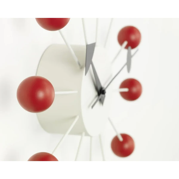 1626154 Ball Clock red Detail v image