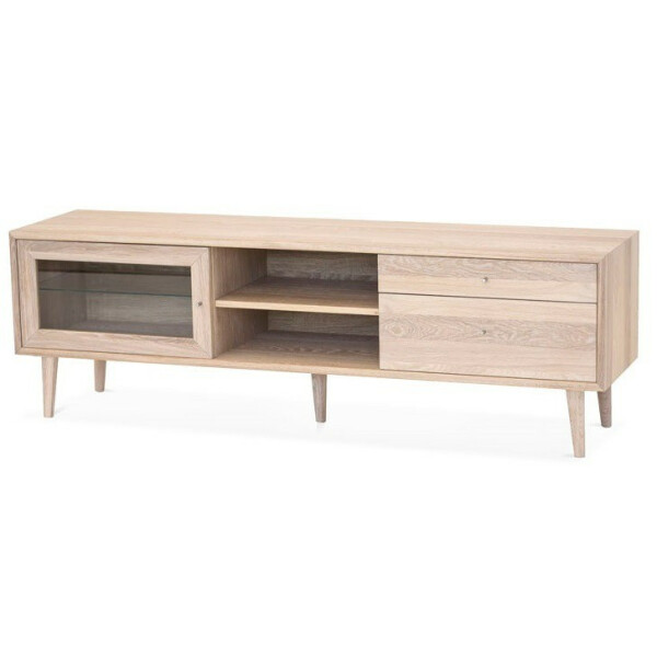 Torkelson NORDIK tv-taso 160 valkotammi image