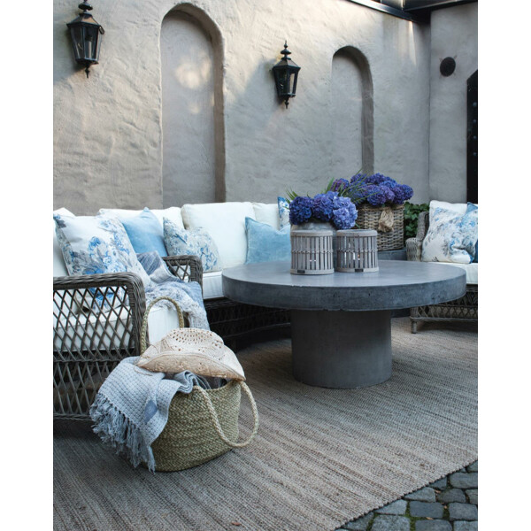 Artwood REGENT sohvapöytä Ø120cm betoni image